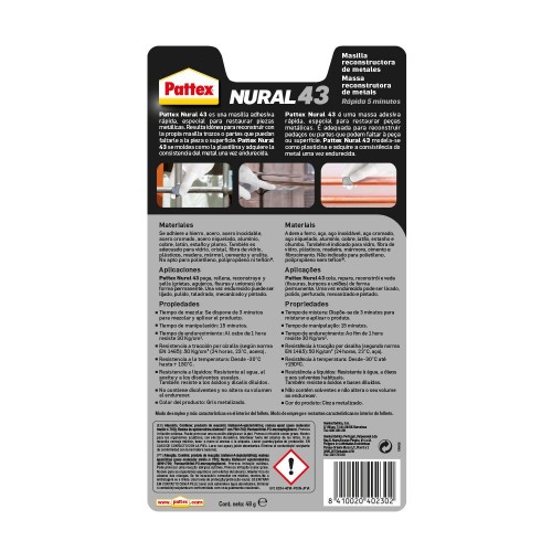 Pattex Nural-43  Bl Barra 48 gr.
